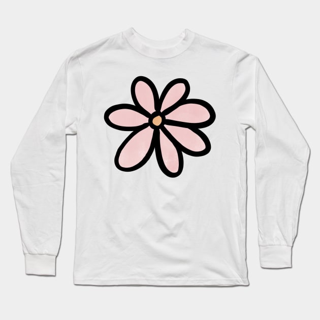 Flower / Cute Coffee Dates Long Sleeve T-Shirt by nathalieaynie